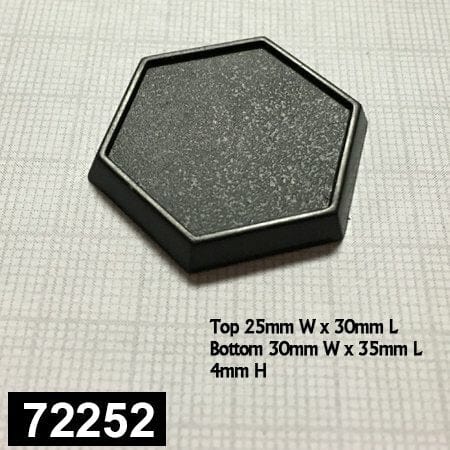 1 Inch Hex Gaming Bases (20)