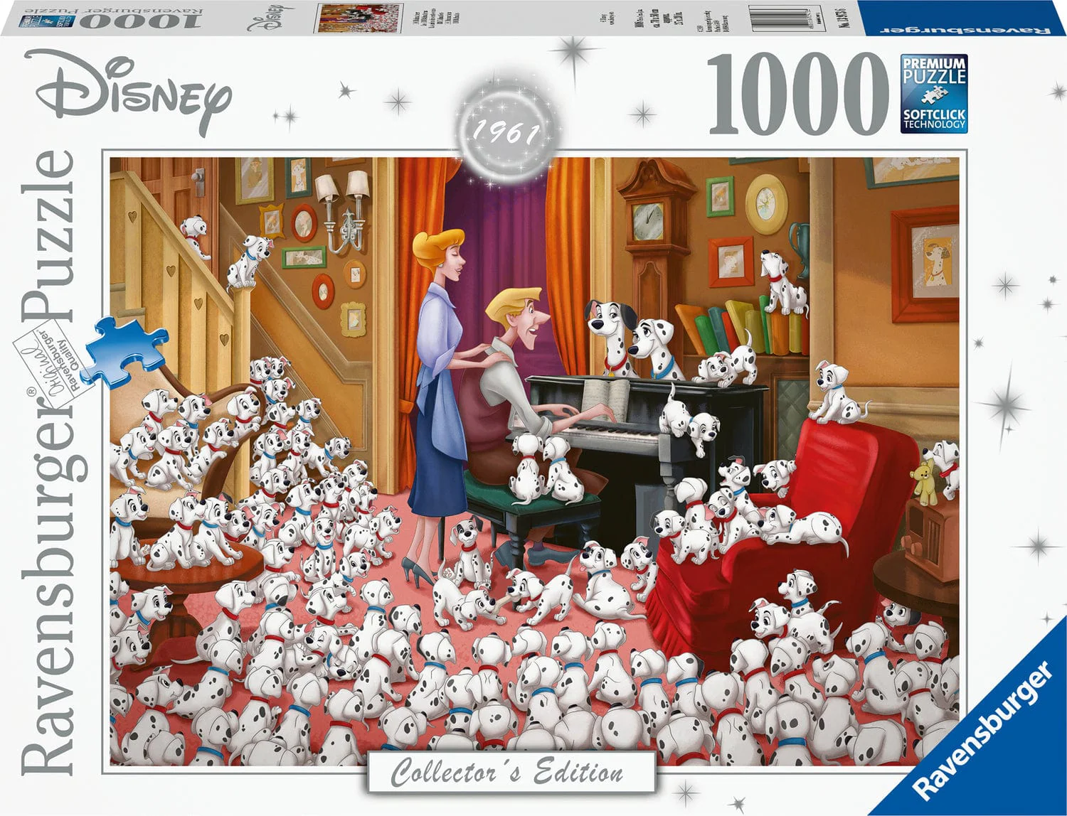 101 Dalmatians (1000 pc Puzzle) - Image 4
