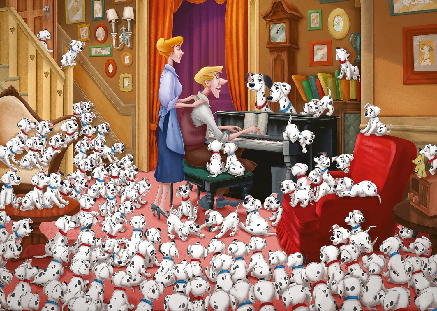 101 Dalmatians (1000 pc Puzzle) - Image 5