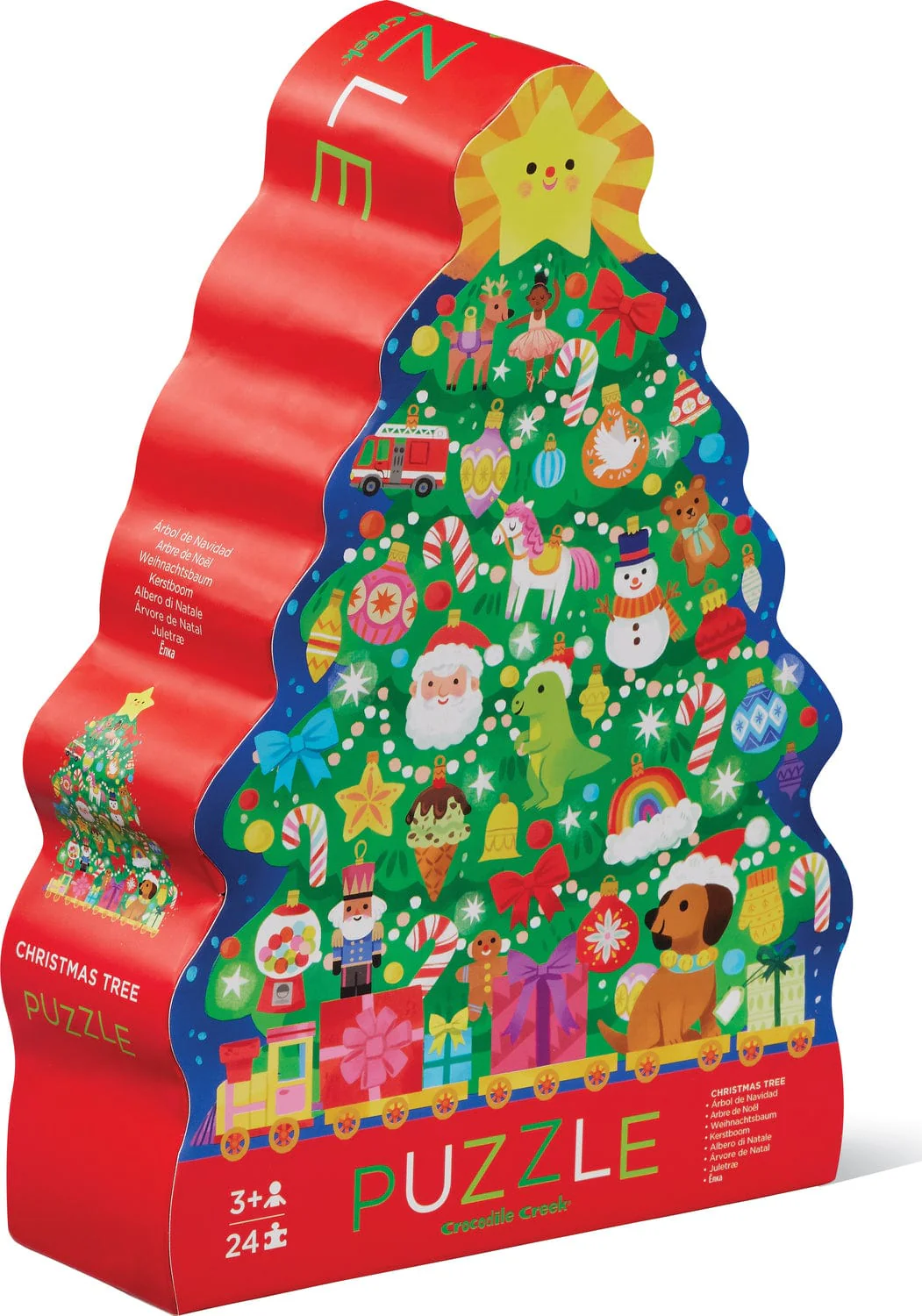 24 Pc Puzzle - Christmas Tree - Image 2