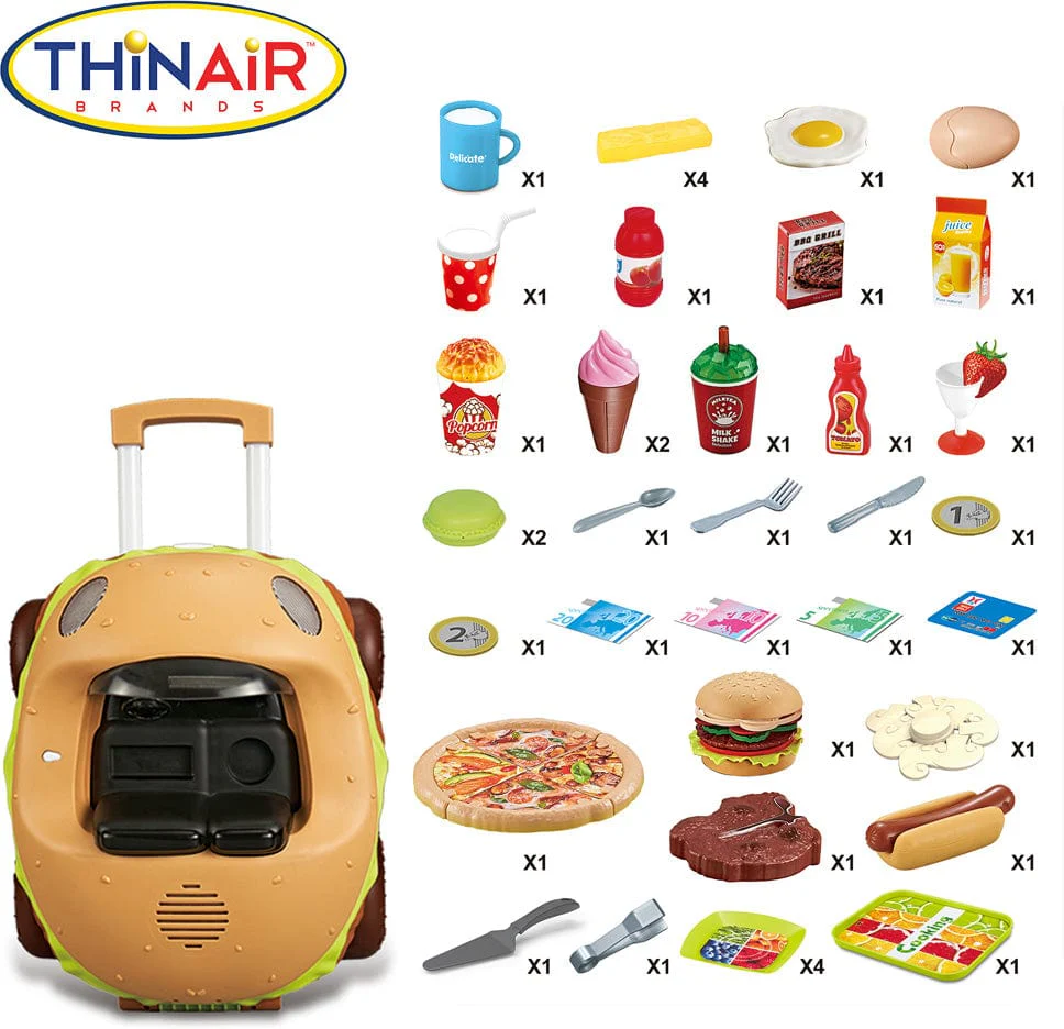 3 in 1 Burger Car Playset - Image 15