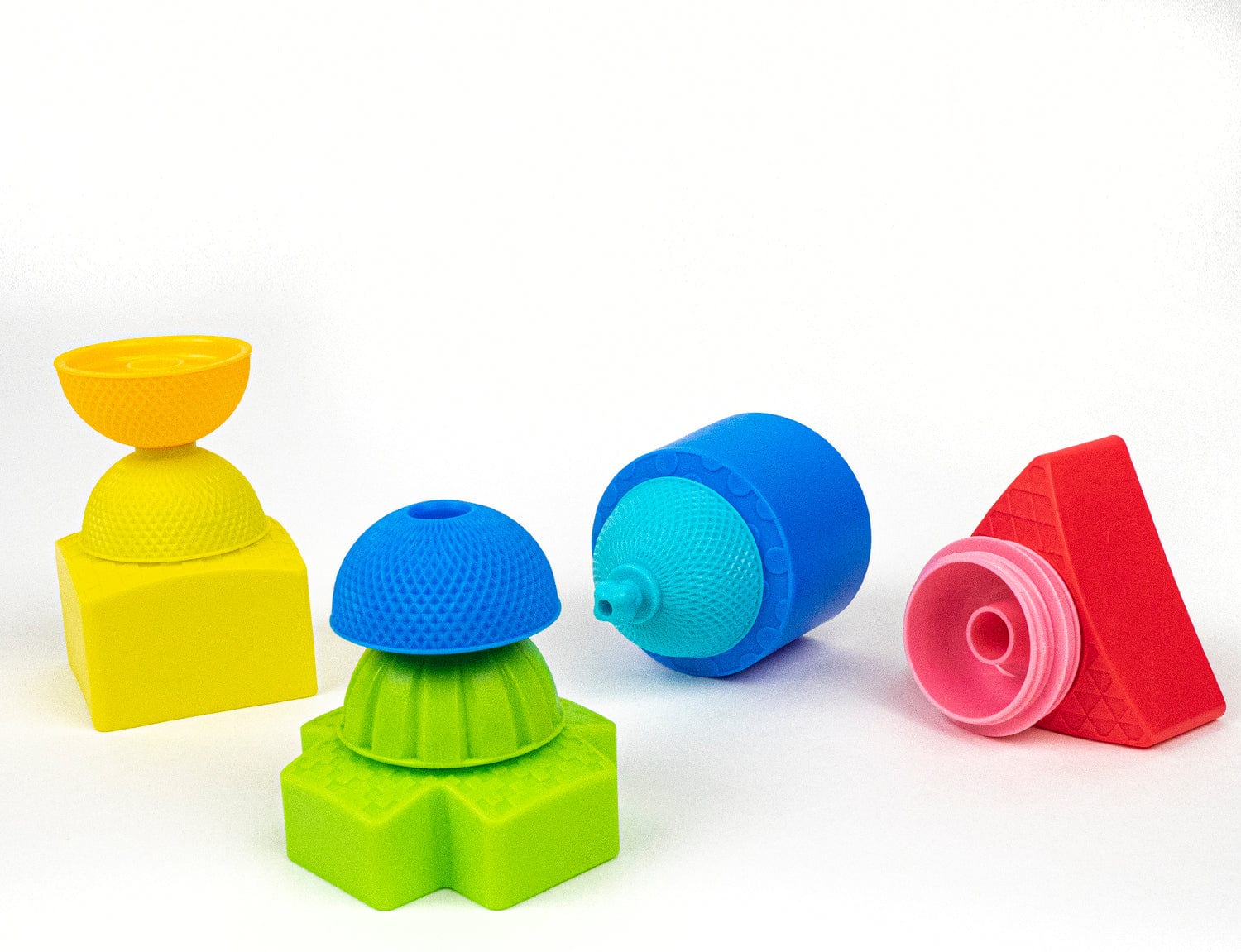 4 Shapes And 4 Beads  12 Pcs - Image 3