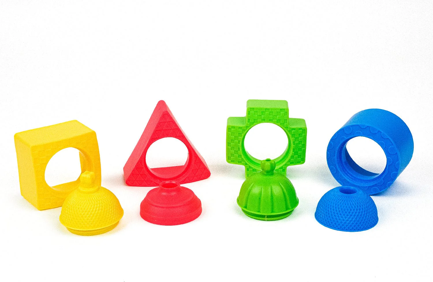 4 Shapes And 4 Beads  12 Pcs - Image 4