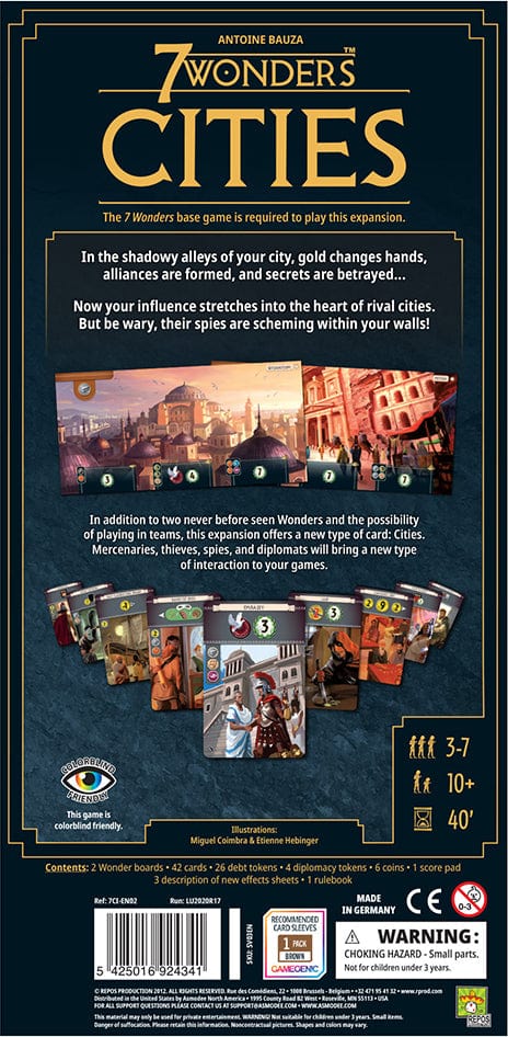 7 Wonders: Cities (New Edition) - Image 4
