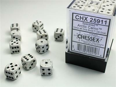 Speckled® 12mm D6 Arctic Camo™ Dice Block™ (36 dice) - Image 2