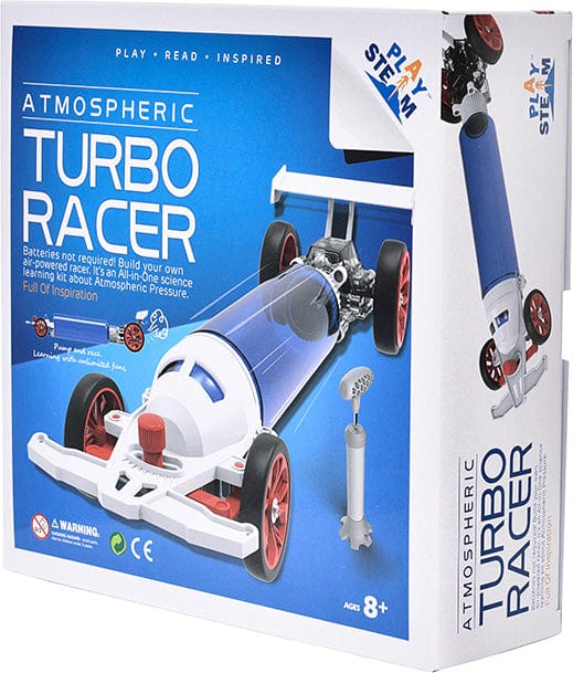 PlaySTEAM Atmospheric Turbo Racecar Air Pressure Learning Kit - Image 4