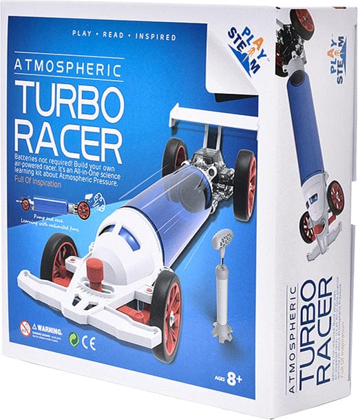 PlaySTEAM Atmospheric Turbo Racecar Air Pressure Learning Kit - Image 6