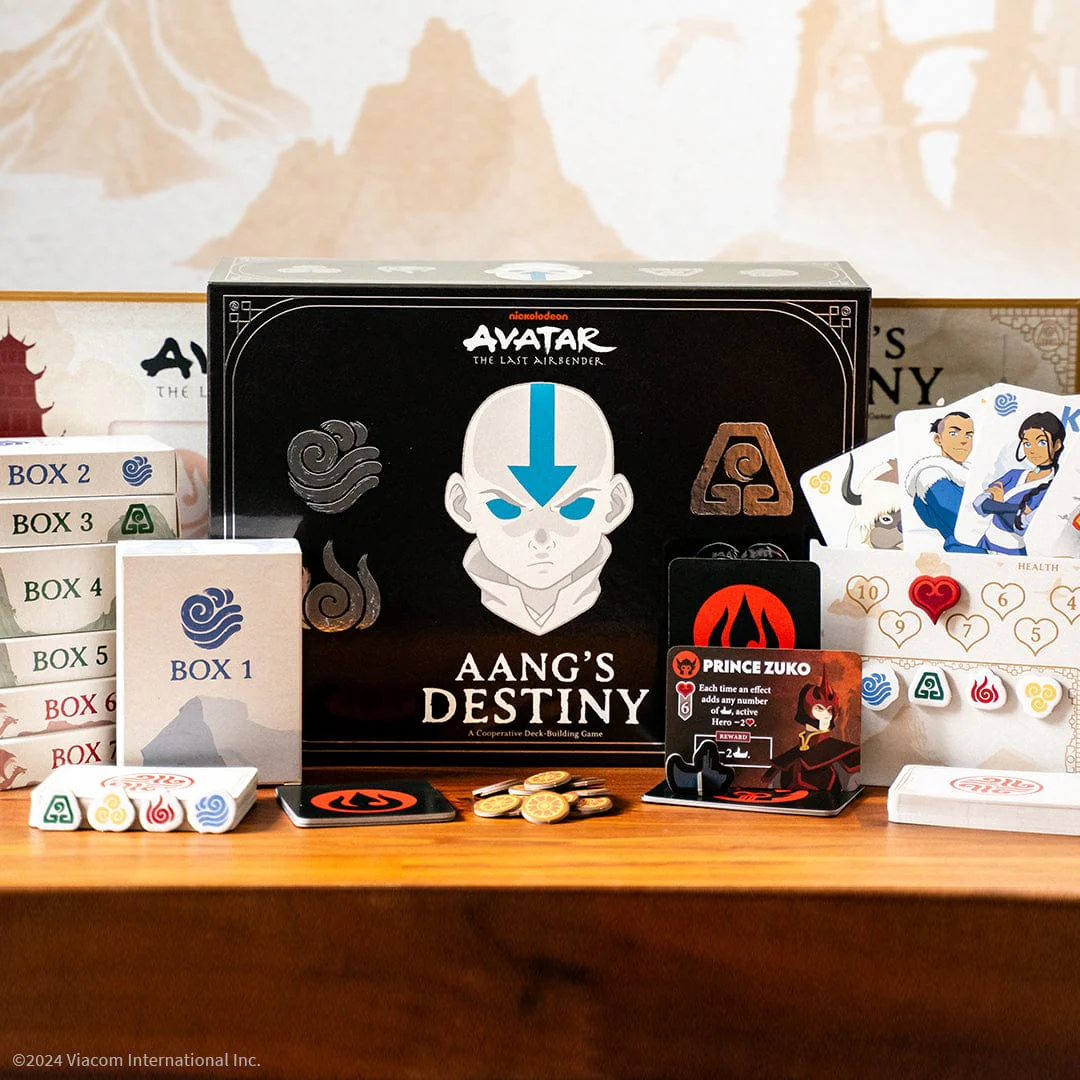 Avatar The Last Airbender: Aang's Destiny A Cooperative Deck-Building Game - Image 2