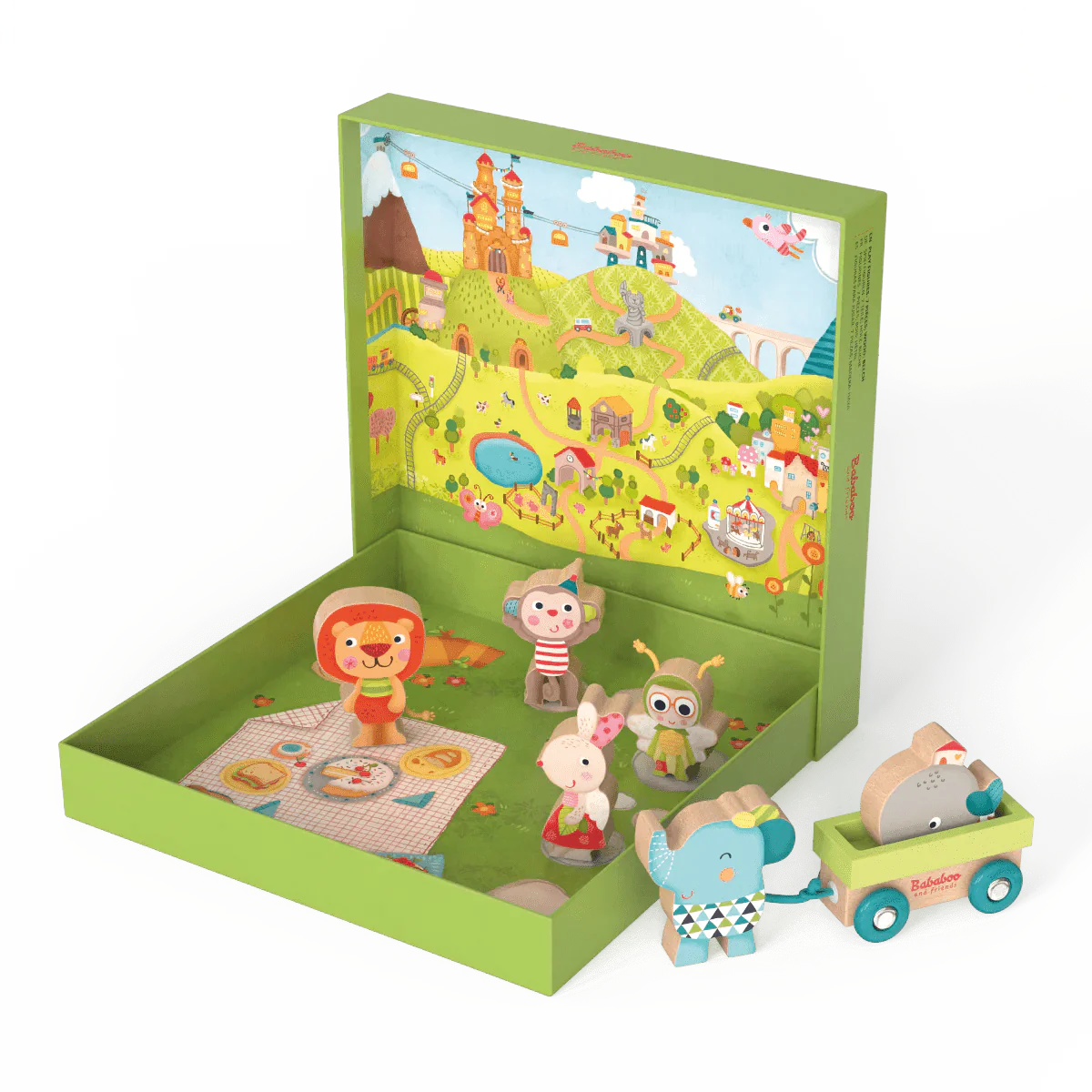 Bababoo and Friends Play Figures
