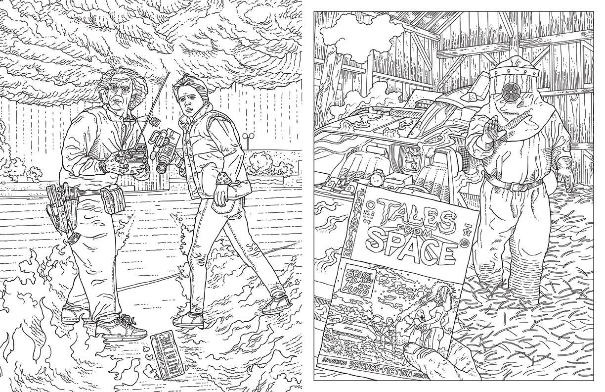 Back to the Future: The Official Coloring Book - Image 8