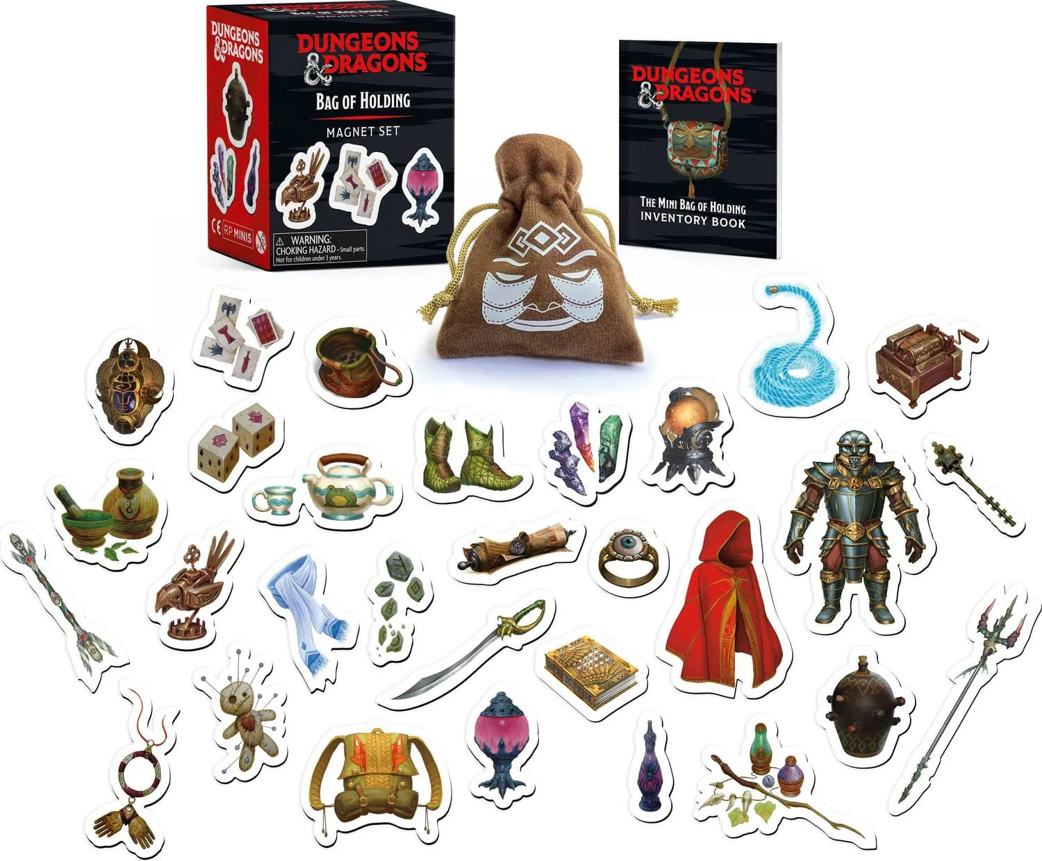 Dungeons & Dragons: Bag of Holding Magnet Set - Image 2