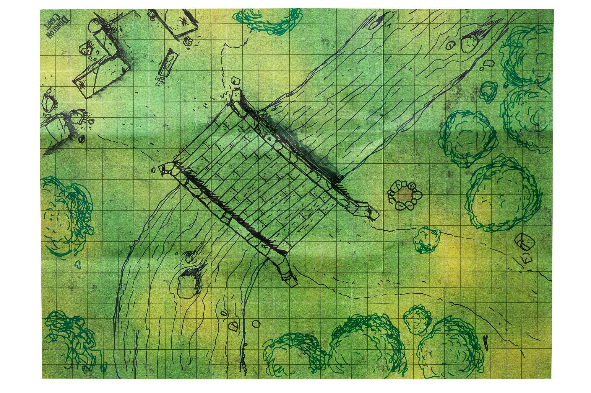 BattleMap: Grasslands battle map for DnD - Image 6