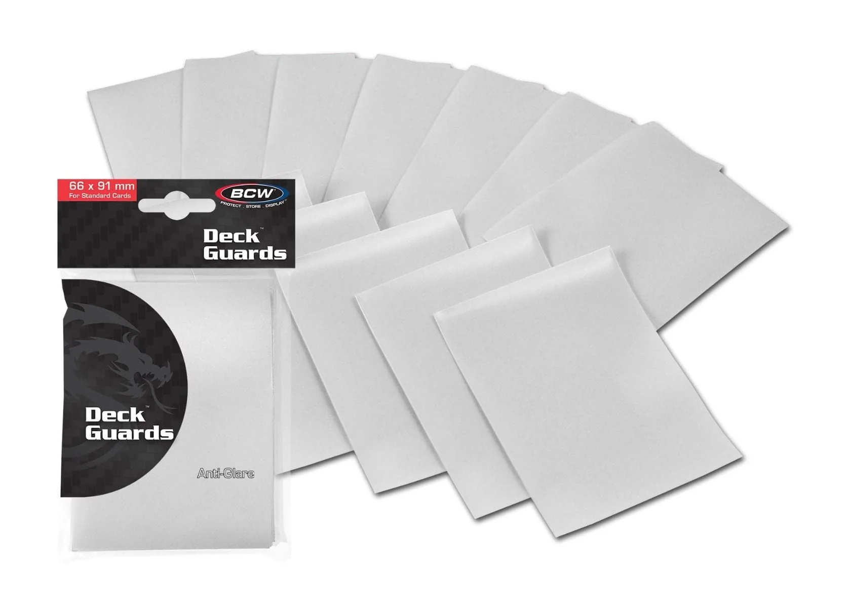 BCW White Double Matte Sleeves - Image 2