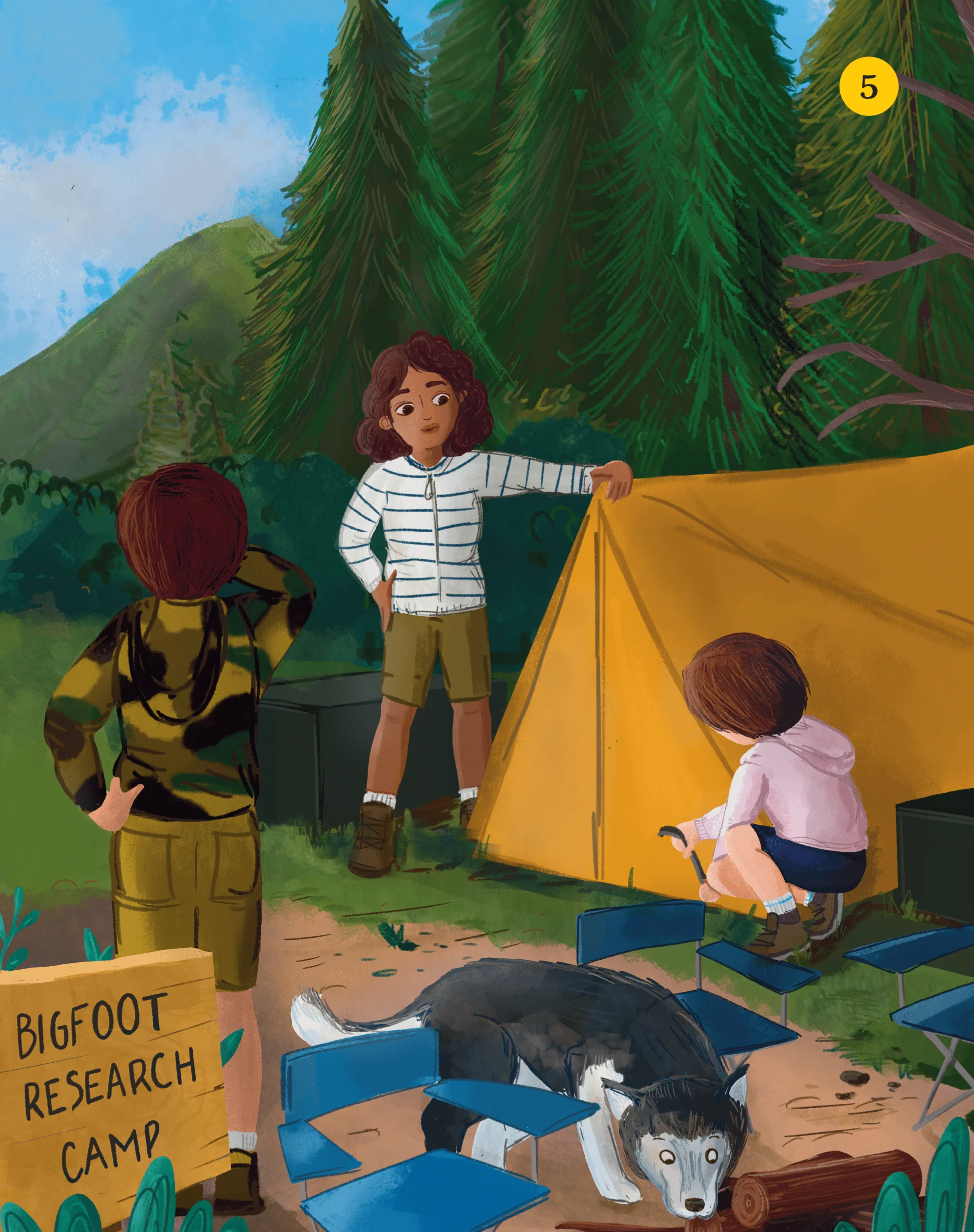 Big Bigfoot's Secret Vacation, Children's Book - Image 6
