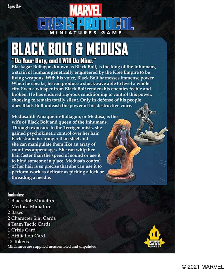 Marvel Crisis Protocol: Black Bolt and Medusa - Image 13