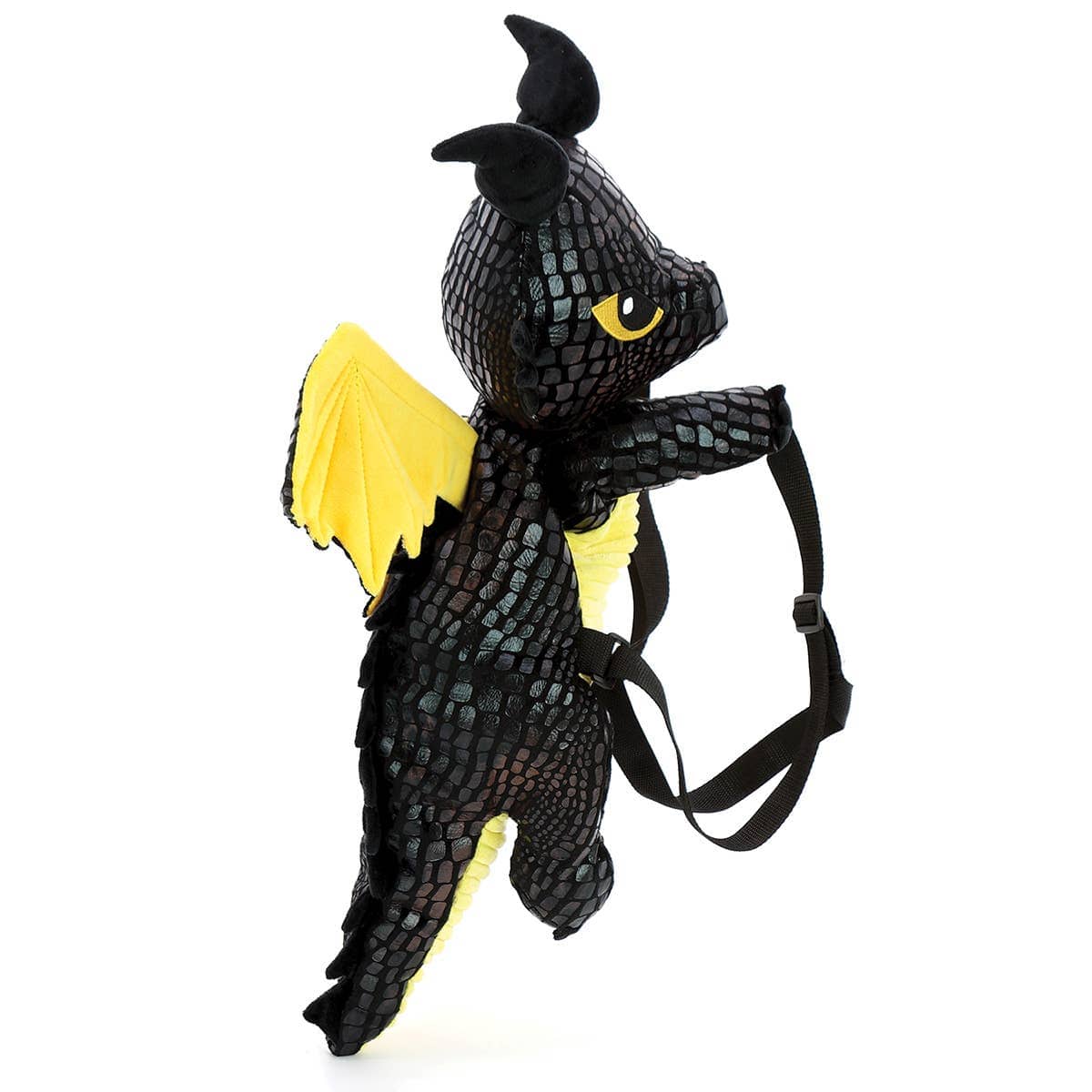 Black Dragon Stuffed Backpack - Image 2