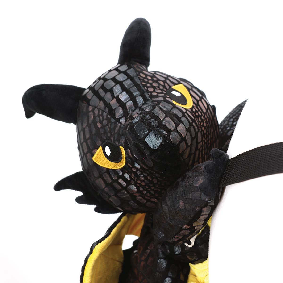 Black Dragon Stuffed Backpack - Image 4