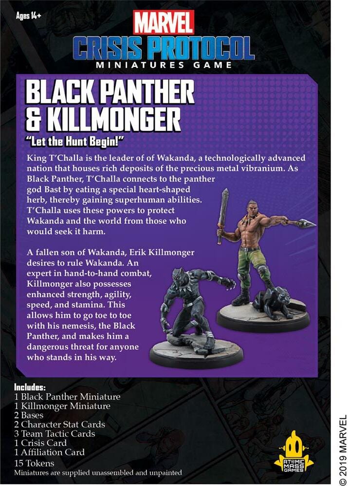 Marvel Crisis Protocol: Black Panther and Kilmonger - Image 12