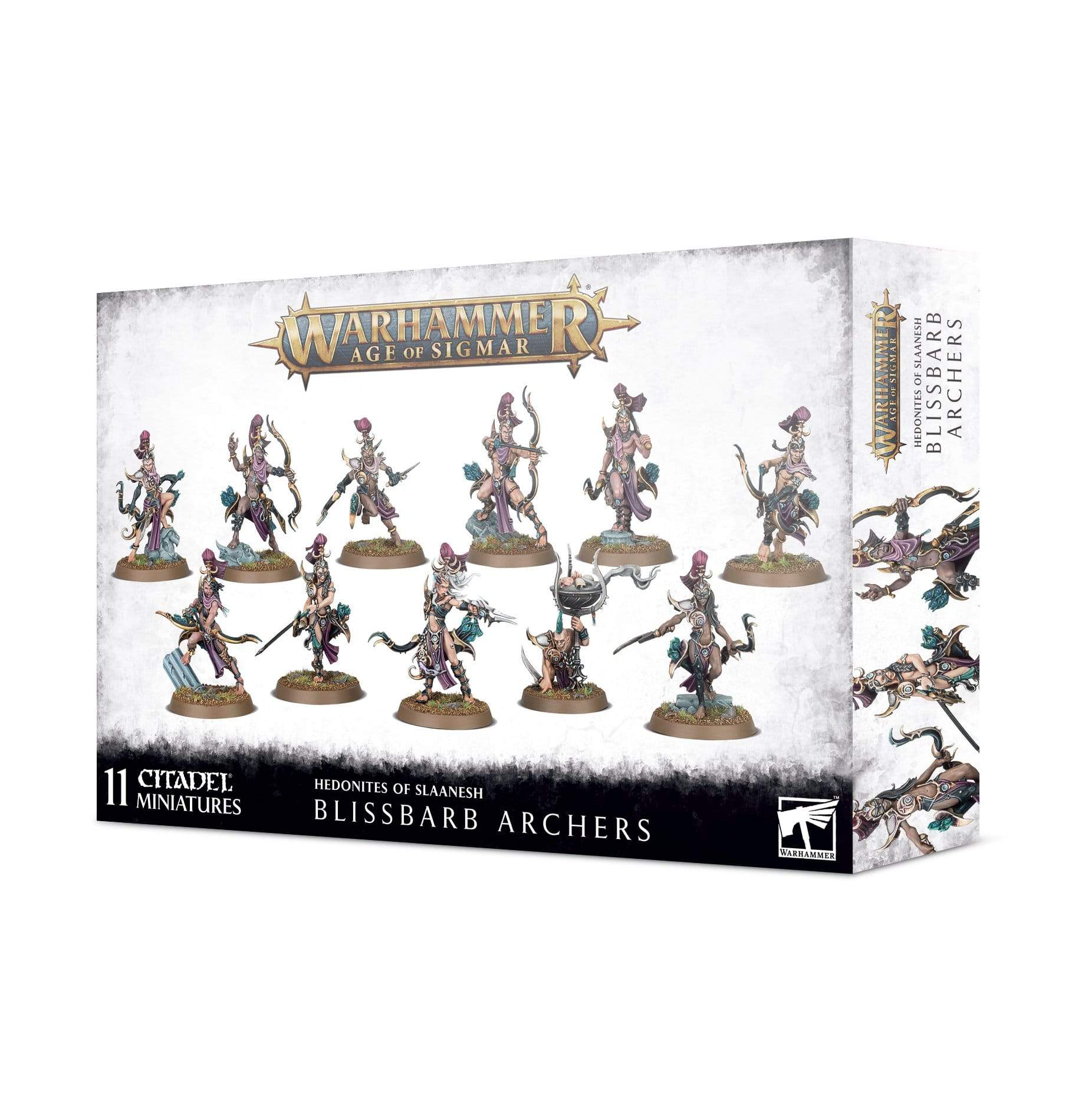 Hedonites of Slaanesh: BLISSBARB ARCHERS