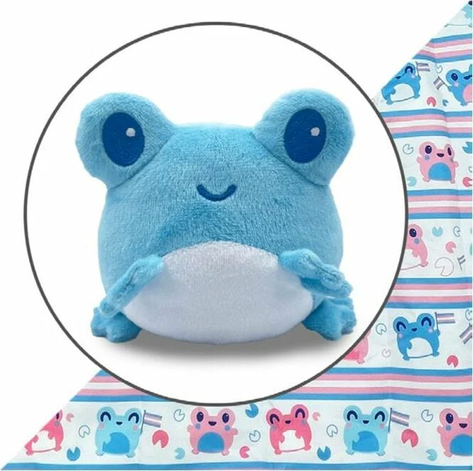 Blue Frog Transgender Tote - Image 2