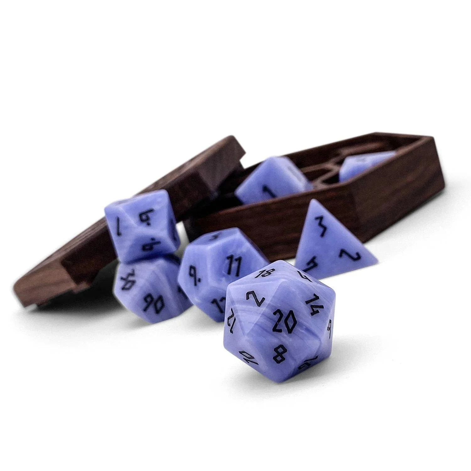 Blue Laced Agate 7 Die Set - Image 3