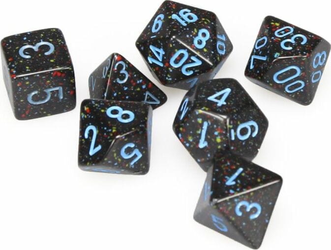 Speckled® Polyhedral Blue Stars™ 7-Die Set - Image 3