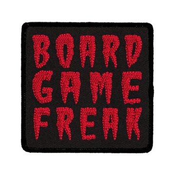 Board Game Freak Iron-On Patch