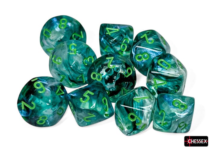 Borealis Kelp/light green Luminary d10 Set