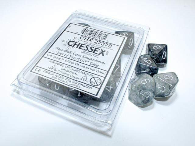 Borealis Light Smoke Silver d10