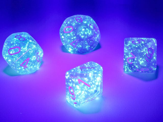 Borealis Purple White d10 Set - Image 3