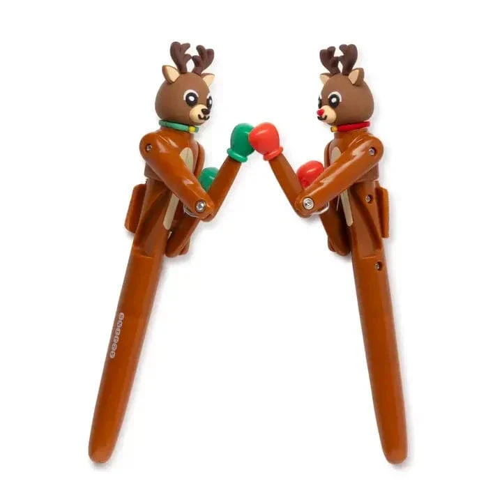Boxing Reindeer Pens Set Of 2 - Image 2