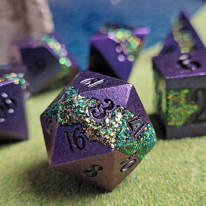 Brilliant Expanse Metal 7 Dice Set - Image 2