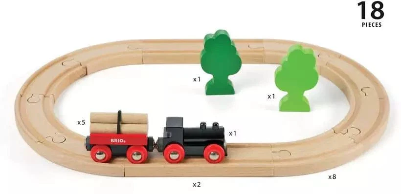 BRIO World Train Set Little Forest Train Set - Image 4