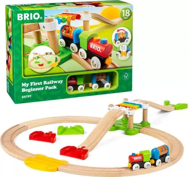 BRIO World Train Set My First Railway Beginner Pack