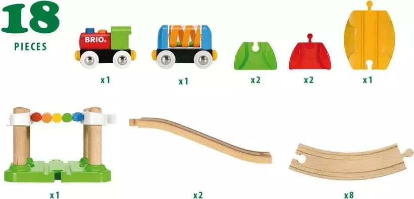 BRIO World Train Set My First Railway Beginner Pack - Image 8