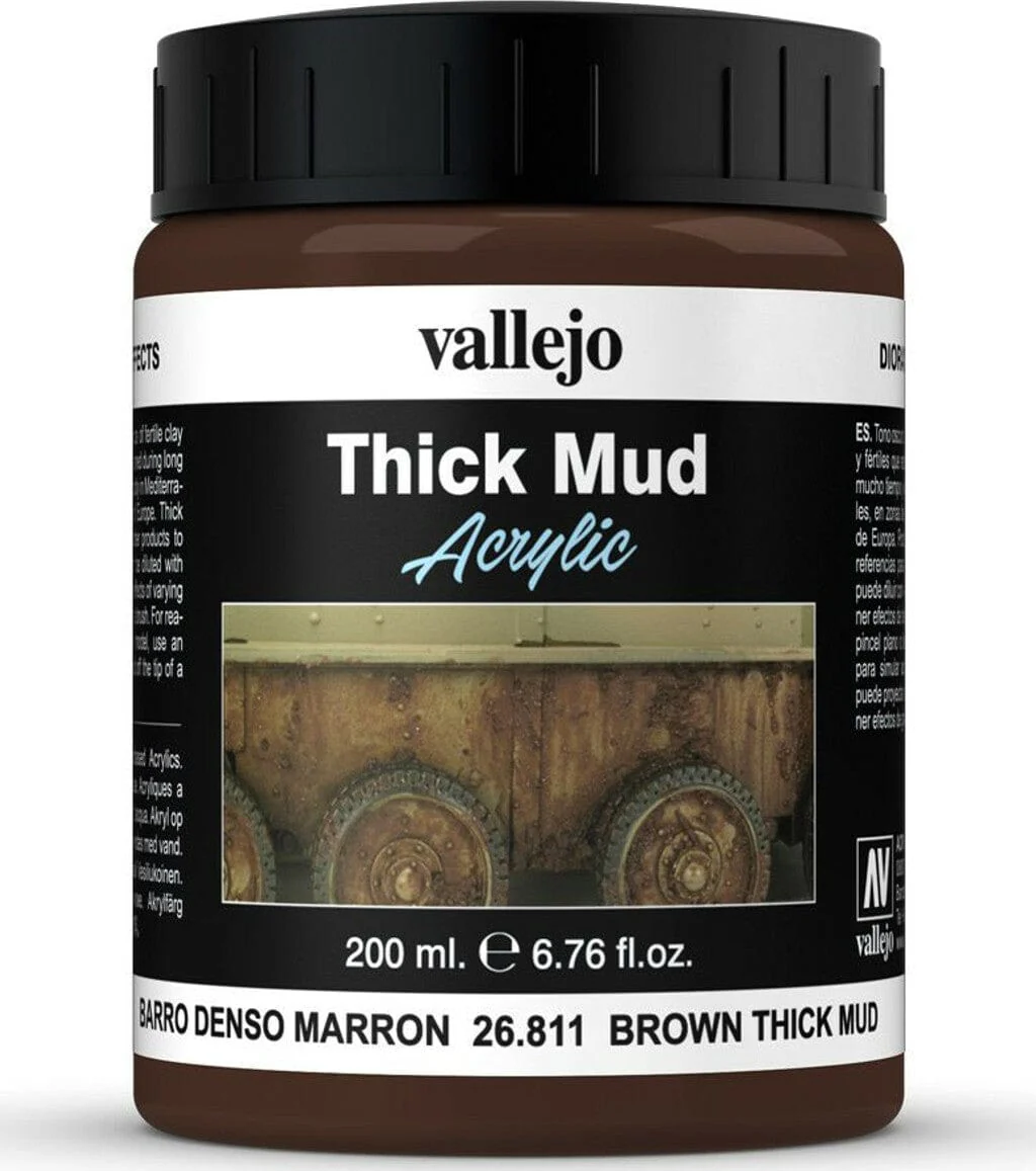 Brown Thick Mud 200ml - Image 2