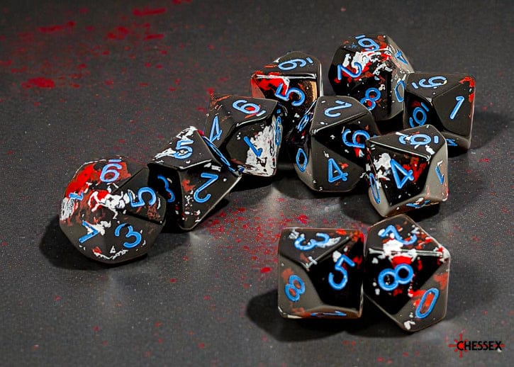 Brush Dark Side/blue d10 Set