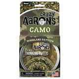 Woodland Camo Trendsetter Thinking Putty 4" Tin