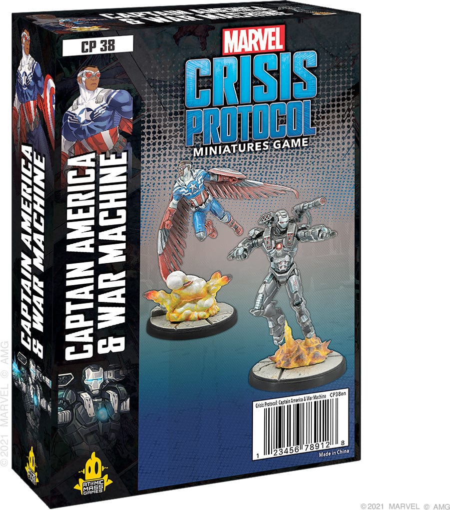 Marvel: Crisis Protocol - Captain America & War Machine - Image 6
