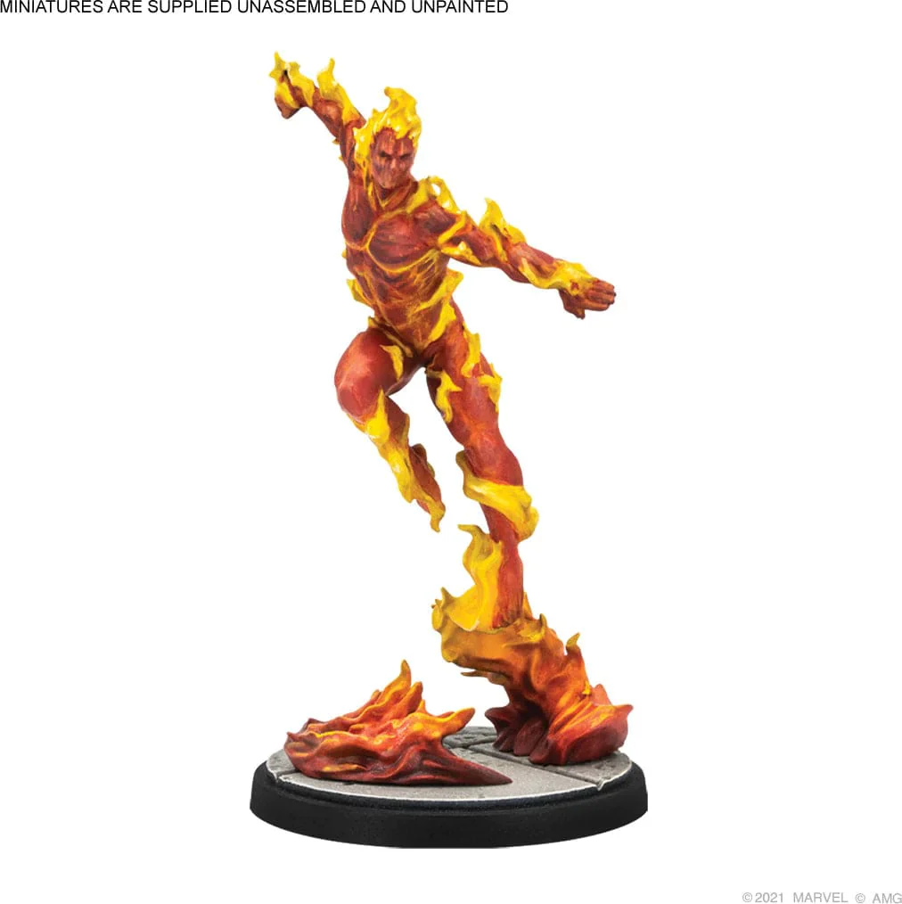 Marvel: Crisis Protocol - Captain America & The Original Human Torch - Image 2