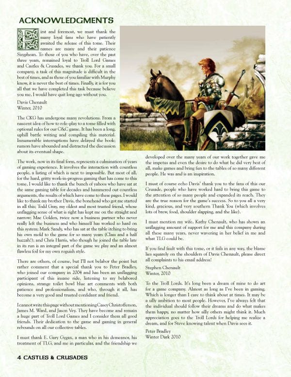 Castles & Crusades Castle Keepers Guide - Image 4