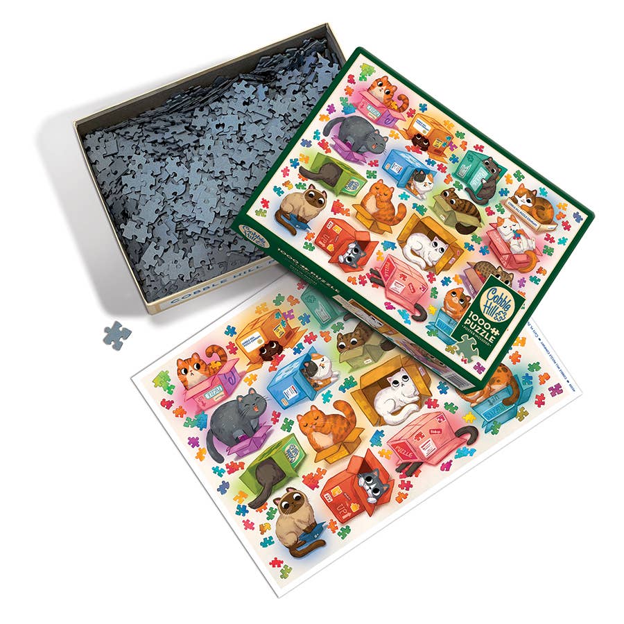 Cats vs Puzzles -1000pc-Puzzle - Image 3