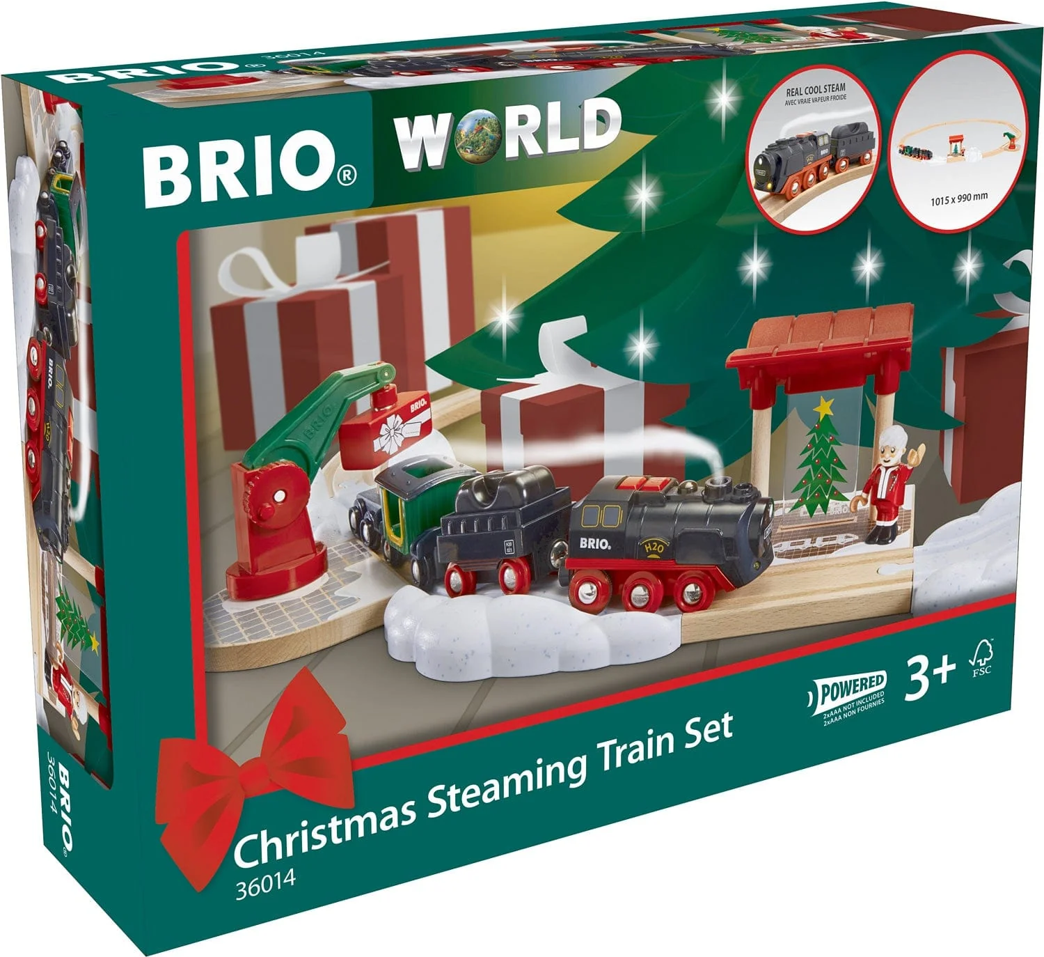 Ravensburger BRIO Christmas Train Set - Image 2