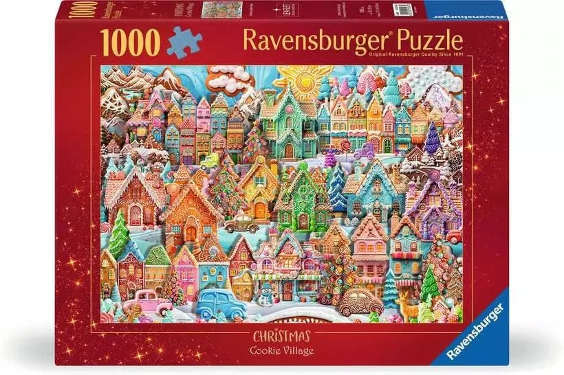 Christmas Cookie Village - 1000 Pieces Puzzle