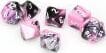 Gemini Black-Pink/white Polyhedral 7-Die Set - Image 5