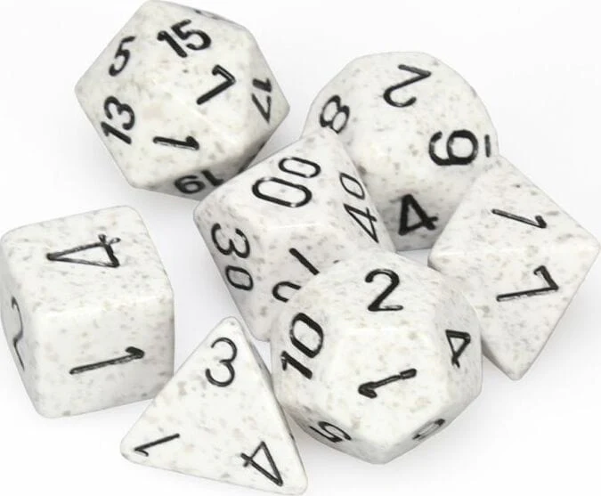 Speckled® Polyhedral Arctic Camo™ 7-Die Set - Image 3