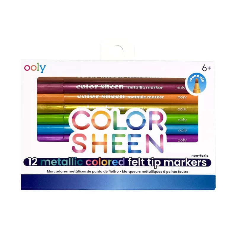 Color Sheen 12 Metallic Markers