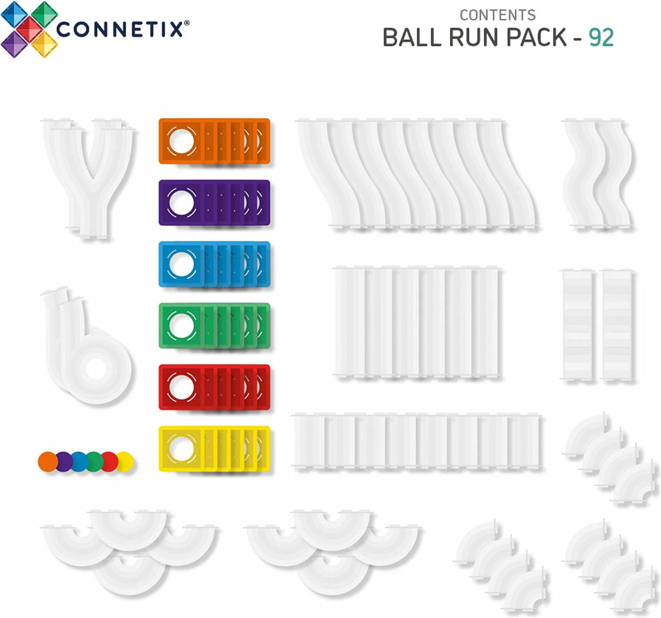 Connetix - Rainbow Ball Run - Image 3