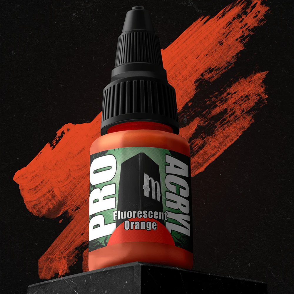 Pro Acryl Fluorescent Orange - Image 2
