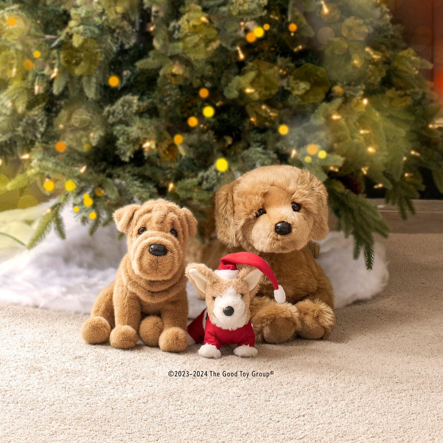 Corgi Mini Soft in Santa Suit - Image 3